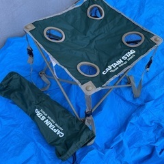 CAPTAIN STAG 折りたたみテーブル　キャンプ　アウトド...