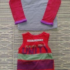 【BREEZE（JUNKSTORE）】長袖Ｔシャツ＆タンクトップ　サイズ９５の画像