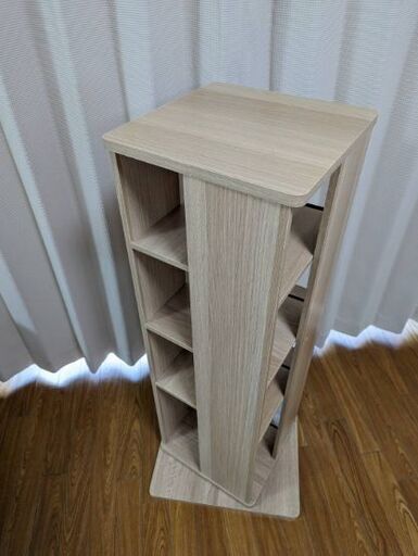 本棚　回転式　美品