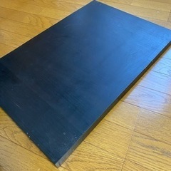 IKEA LINNMON ダークブラウン端材 60cm×40cm×3cmの画像