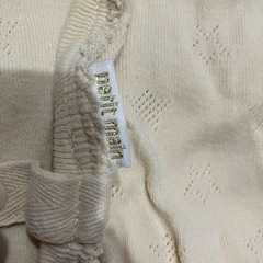 プチマイン　コンビ肌着の画像