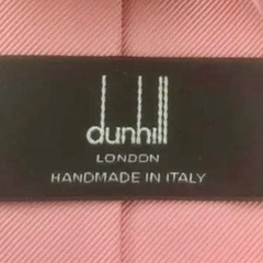 新品未使用dunhill ダンヒル ネクタイ gink ピンク ぴんくの画像