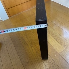IKEA KALLAXダークブラウン端材 60cm×39cm×5cmの画像