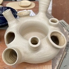 陶芸教えてますの画像