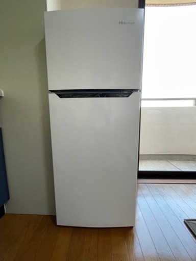 Hisense 2ドア冷蔵庫　美品