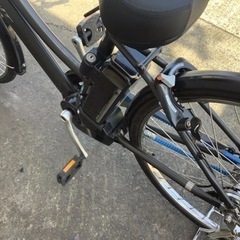53 ブリヂストン最新機種電動アシスト自転車ALBLT グレーアルミボディーの画像
