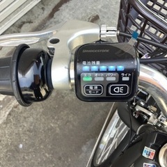 53 ブリヂストン最新機種電動アシスト自転車ALBLT グレーアルミボディーの画像