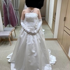 マタニティウエディングドレス【32万円→3000円】の画像