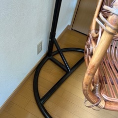ブランコ　イス　籐家具の画像