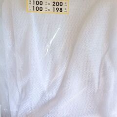 【無料】レースカーテン4枚【差し上げます】の画像