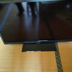 AQUOS 40インチ　テレビ　電源入りません