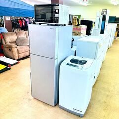 6/10【激安家電SET】日立/HITACHI 冷蔵庫 洗濯機 オーブンレンジ 3点