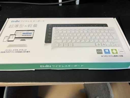 Bluetooth キーボード　Ewin ブラック
