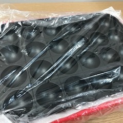 K2305-123 山善 たこ焼き器24コ SOPX-1180(R) 通電確認済 未使用品の画像