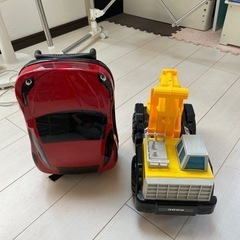 車のおもちゃ、車のケース