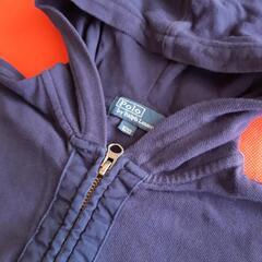  RALPHLAUREN 120㌢ ジップアップパーカー『USED』の画像