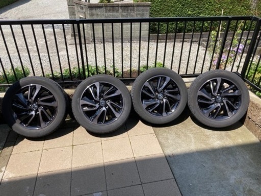 最終値下　希少美品　ステップワゴンスパーダ  RP3 ブラックスタイル　ホイール