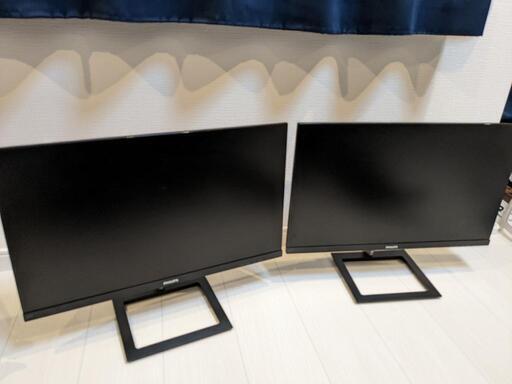 Philips 23.8型 モニター 241E1D/11 2台