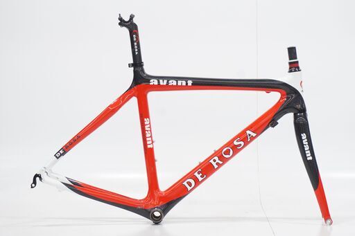 DE ROSA AVANT ロードバイクフレーム ブラック/レッド（AVANT(DE