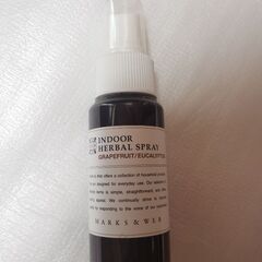 芳香剤兼消臭剤　インドアハーバルスプレー　グレープフルーツ/ユー...