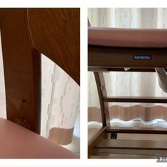 karimoku   学習机用　椅子の画像