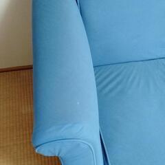 二人掛けソファー　ロータイプの画像