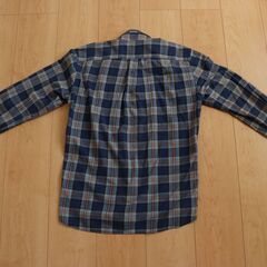 BACK NUMBER　チェックシャツ　Sサイズの画像