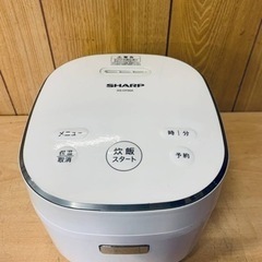 ET2216番⭐️SHARPジャー炊飯器⭐️ 2019年式