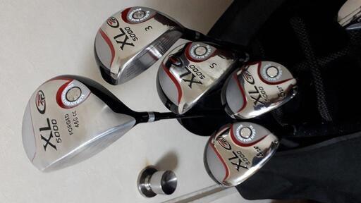 Top-Flite XL5000　メンズ　左用　USAサイズ　ゴルフクラブセット　美品