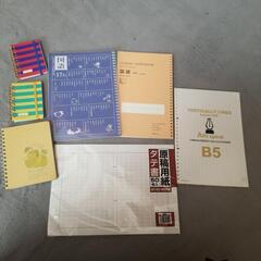 文房具　ノート　原稿用紙等など