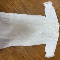 お宮参りの服ですの画像