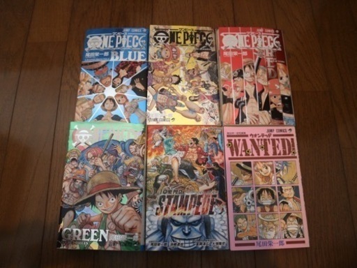 ONE PIECE 1〜104巻 & 6冊