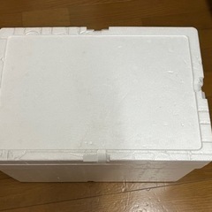 発泡スチロールの箱の画像