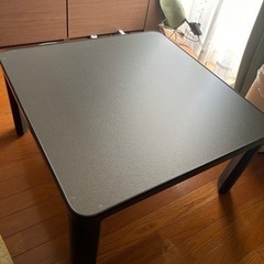 コタツ付きテーブル
