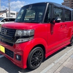 大人気NBOXカスタム！ターボSSパッケージ！ワンオーナー！