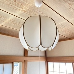 ペンダントライト2灯 和室レトロ 和モダン 天井照明
