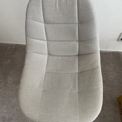 グレー　ナチュラルモダン系デスクチェア　の画像