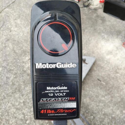 フットコンエレキ  バウデッキデッキ付  ボート エレキモータ   バス釣り モーターガイド