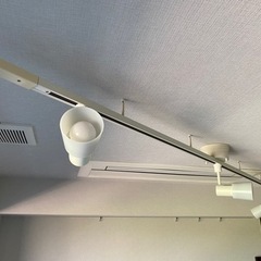ライティングレールとスポットライト