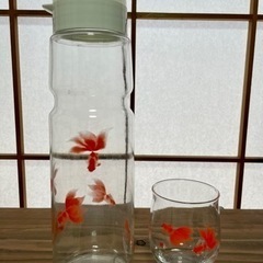 夏にぴったり　食器　ポット　グラス　の画像