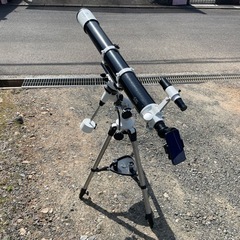 赤道儀　天体望遠鏡　スマホで撮影も可