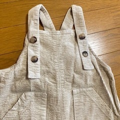 サロペット　ベビー　キッズ　子ども服　保育園　美品の画像