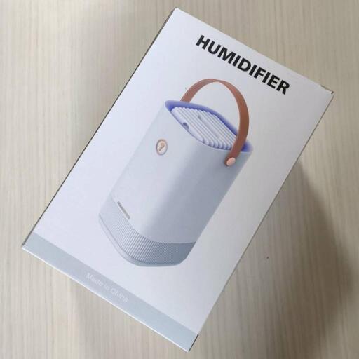 【新品】LEDライト付き加湿器