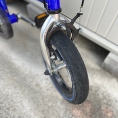 【受け渡し決定】ヘンシンバイク　12インチ　青　値下げの画像