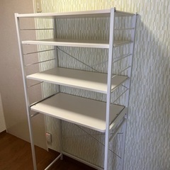 ゴミ箱上収納棚の画像