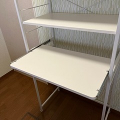 ゴミ箱上収納棚の画像