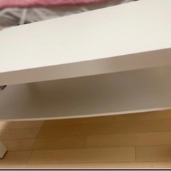 【引渡決定】リビングテーブル（ホワイト）