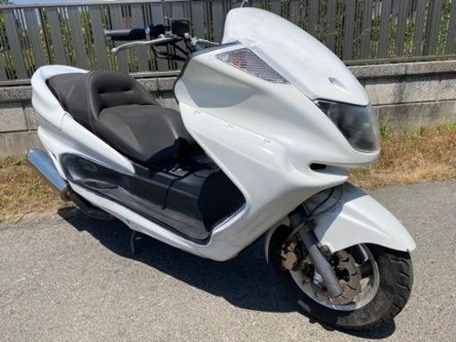 ☆マジェスティC.フルカスタム仕様☆バッテリー・プラグなど新品交換！色々整備で快調です☆250ccビッグスクーター☆