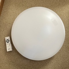 【済】TOSHIBA LEDシーリングライト、リモコン付きの画像
