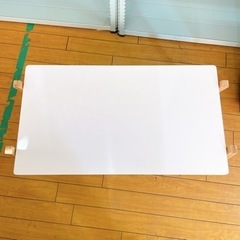100円‼️ローテーブル センターテーブル ホワイト ウッド 中...